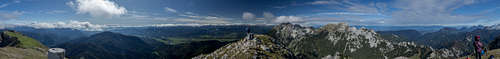 360° summit panorama Begunjščica