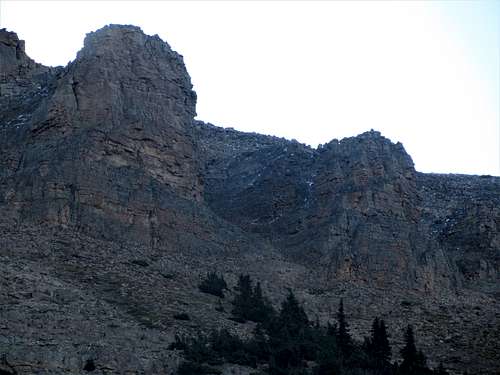 Bald Mountain west spires
