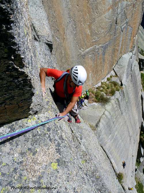 Climbing on Caporal