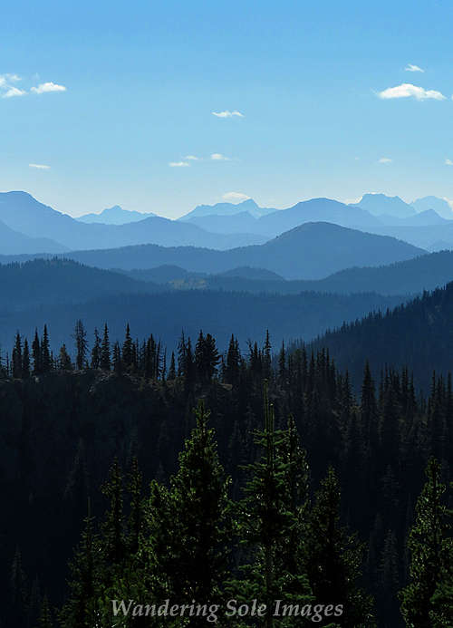 Looking Southwest from Cascade Lookout (Manning Provincial Park)
