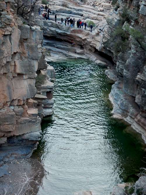 Pools in the Paradise Valley