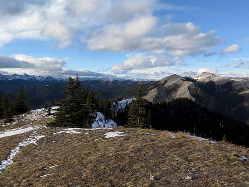 Prairie Mountain - west ridge