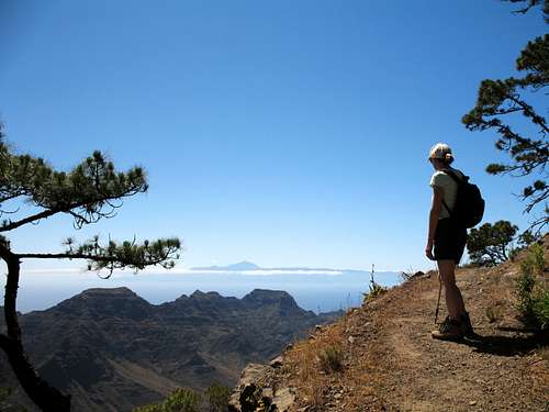 Mt Teide on Tenerife.