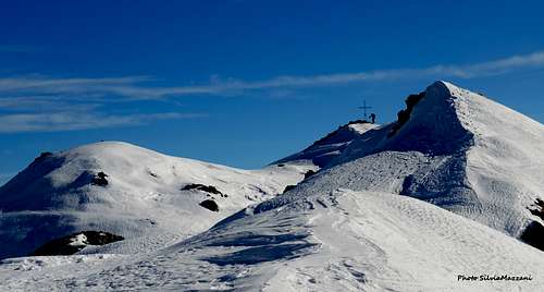 Monte Cola winter route from Le Pozze