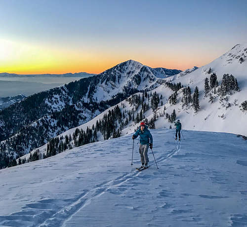 A Traverse of the Oquirrh Range, on Skis
