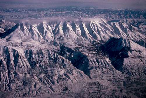 Timpanogos from the Air