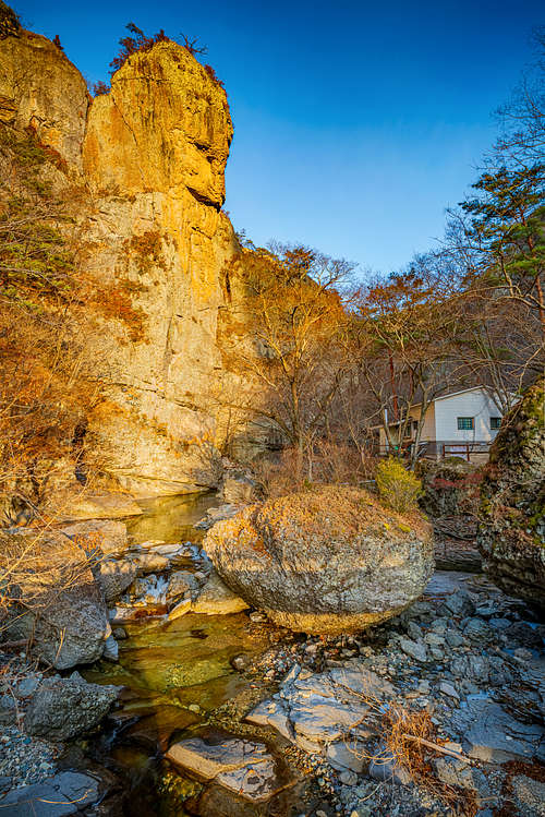 Beautiful River Valleys of Korea's Juwangsan National Park
