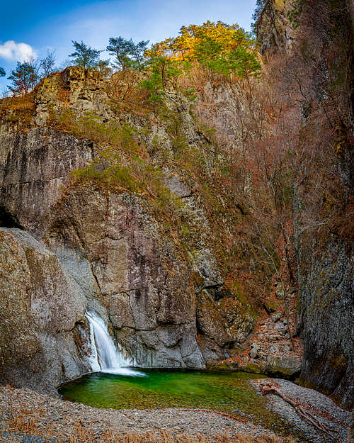 Beautiful waterfalls in Korea's Juwangsan National Park-3