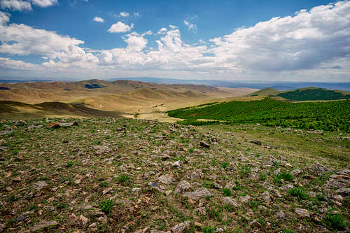 Expansive landscapes of the Mongolian Steppe-2