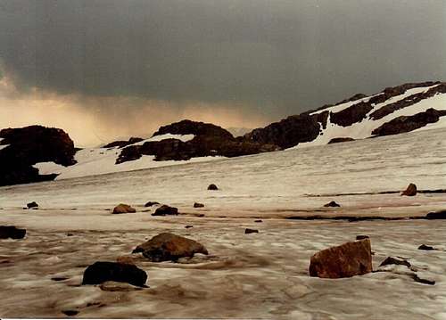 Castle Rock Glacier 1986