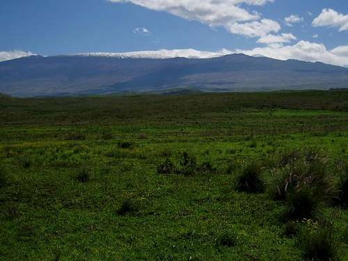 Mauna Kea from the south end...
