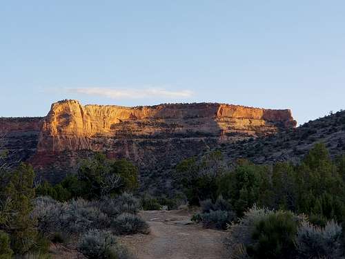 Near the Mouth of Monument Canyon