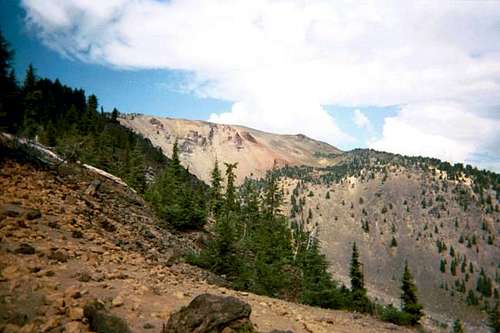 Summit from trail.