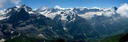 Schwarzhorn panorama