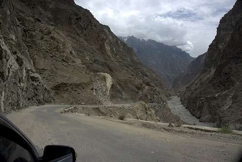 The Road from Gilgit to Skardu