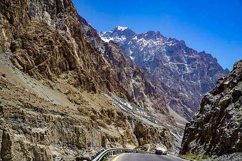 Cycling the Karakoram Highway, Near Sost, Pakistan