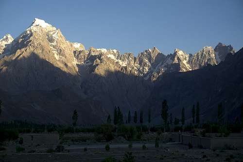 Karakoram Mountains Surrounding Sost, Pakistan