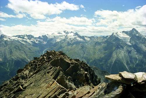 Pic Garin (3451m) Northern Top to Southern Summit & Gran Paradiso