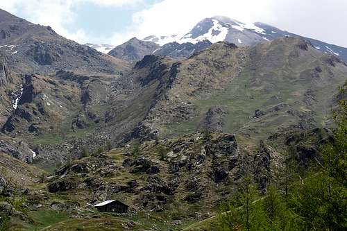 Creuzet Alp in Southeast of Chaz Fleurie