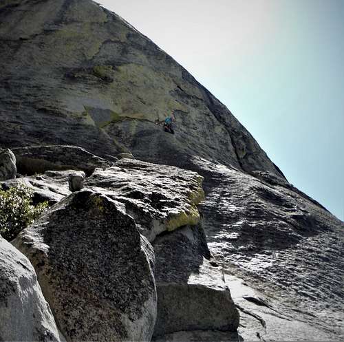 Silver Threads, 5.10b, 3 Pitches