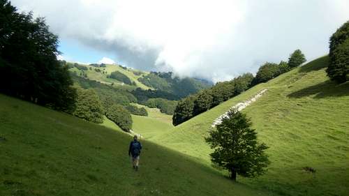 Monte Vignola route