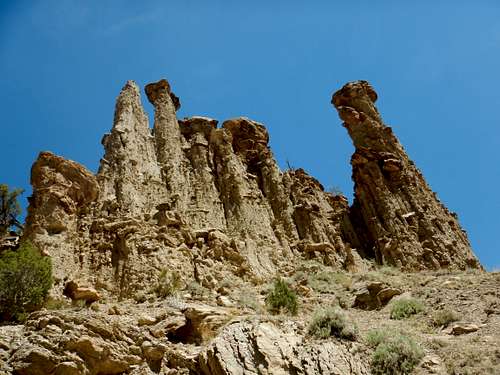 Rock Formations in Spring Canyon