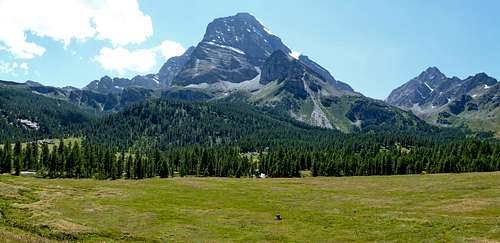 Monte Leone overlooking Alpe Veglia