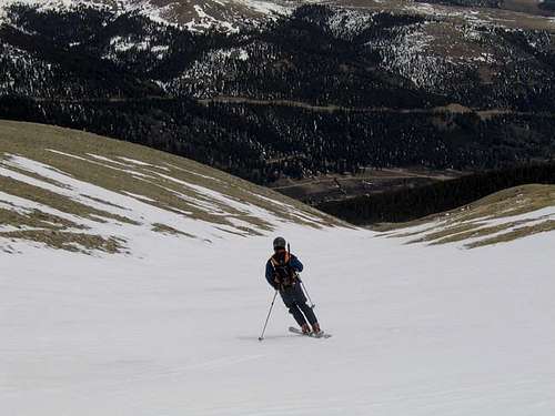 Skiing the enjoyable,...