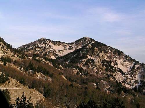 Golisavac (1722m) from...