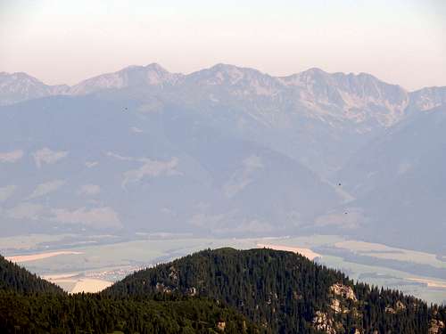 A part of Western Tatras