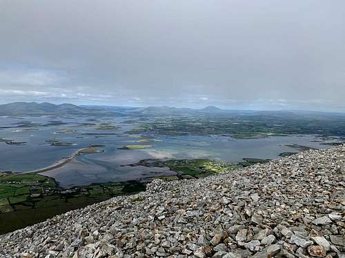 Clew Bay from Croagh Patrick