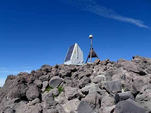 St Helens:  Geological Station on Monitor Ridge