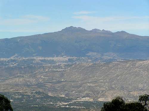The Pichincha's as seen from...