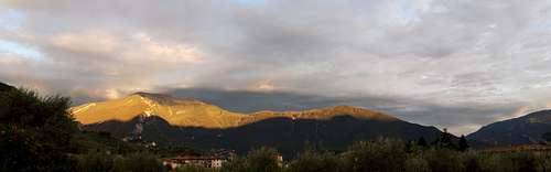 Monte Stivo sundown