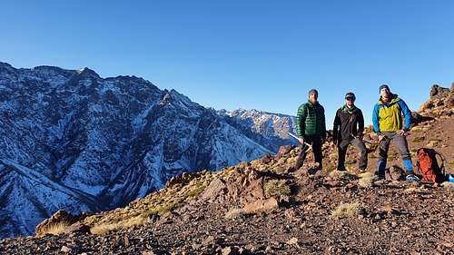 Jebel Angour - West Ridge Feb 2020