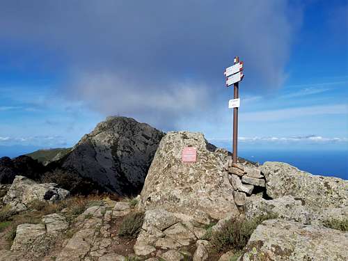 Monte Capanne from Calanche