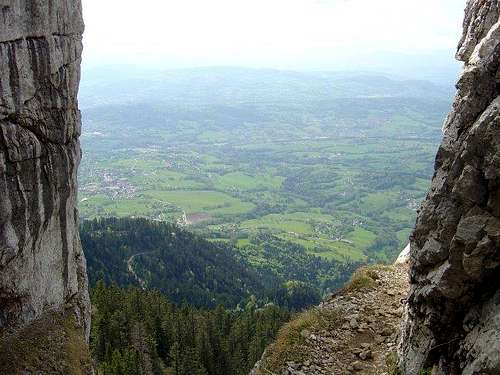 Grand Montoir route, view on...