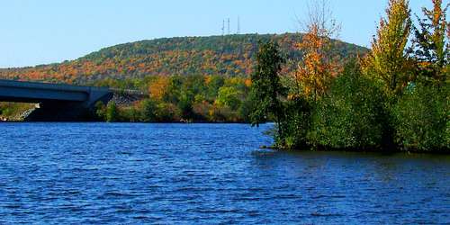 Rib Mountain and the Wisconsin River