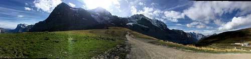 Eiger, Monch, and Jungfrau