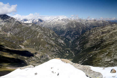 Quarazza Valley from Turlo Pass
