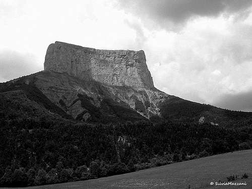 The Mont Aiguille in the Vercors, Provence Alps