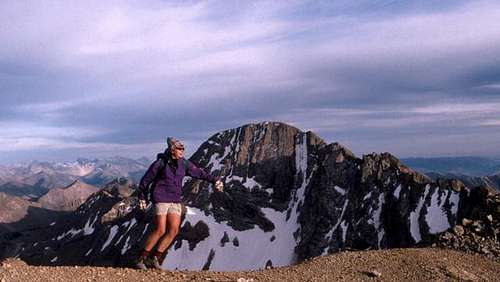 Frolicking on the high ridge....