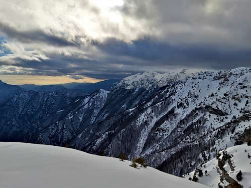 Monte Maggio winter loop