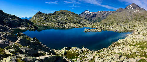 Lago Azzurro above Montespluga