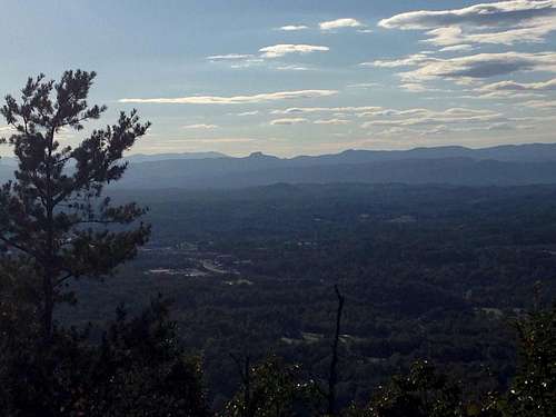 Views West of the Linville Gorge from Hibriten
