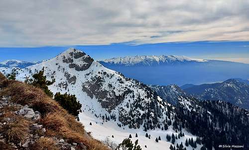 Corno della Marogna NW Ridge winter ascent