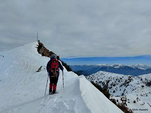 Near the summit of Monte Tremalzo