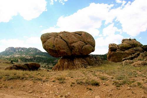Balanced Rock, near Laramie Peak