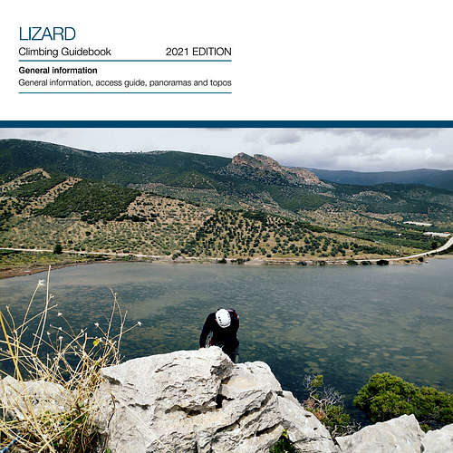 Lizard V UIAA 90 m. | Climbing on top of Thermisia Lagoon