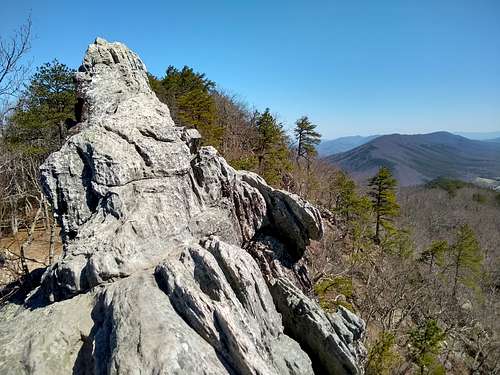 Near Top of Dragon’s Tooth